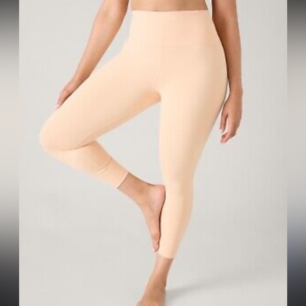 NWT ATHLETA | ELATION ULTRA HIGH RISE 7/8 TIGHT Leggings Carnation Peach XL